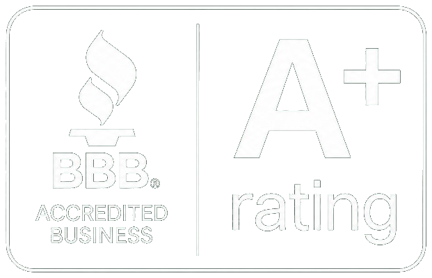 Better Business Bureau Accredited Business, A+ rating